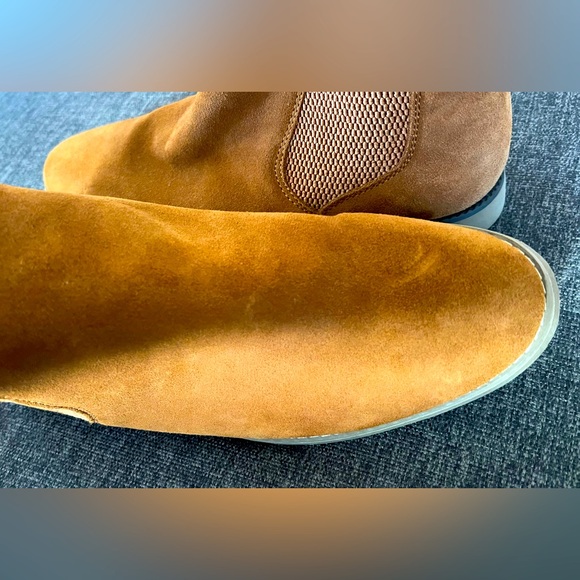 NWOT Steve Madde Boots Booties Suede Tobacco Shoes Men Size 8 Winter - Picture 2 of 11